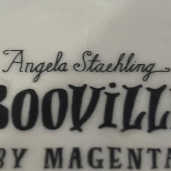 BOOVILLE Magenta 3 French Hens mug  Angela Staehling B37 - Picture 11 of 12